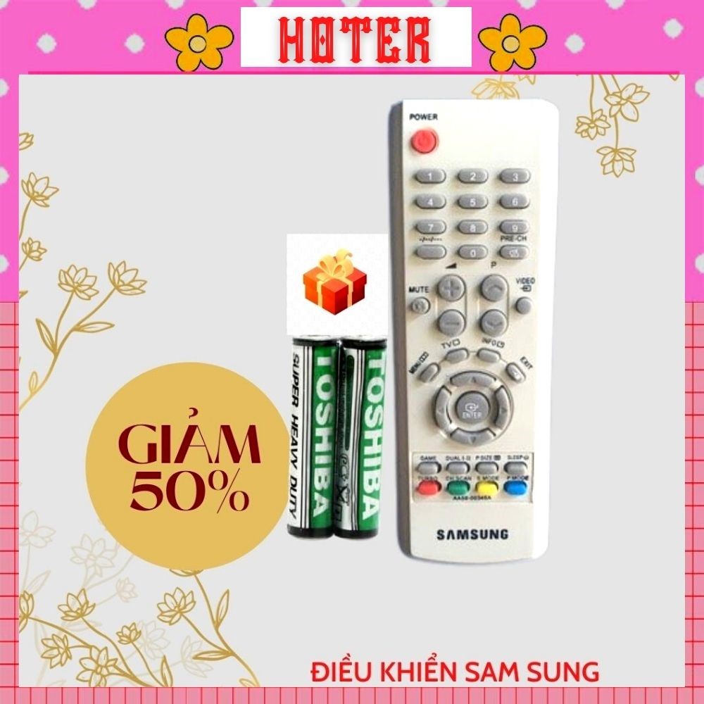 Remote điều khiển HOTER. Remote điều khiển tivi SAM SUNG 24 -> 49 inch. Bảo hành 12 tháng