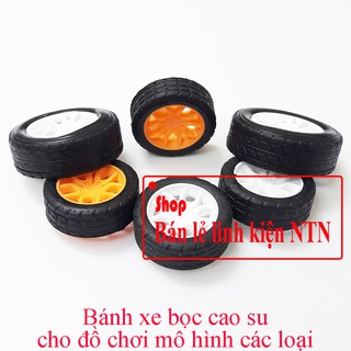 Bánh xe bọc cao su cho đồ chơi mô hình các loại