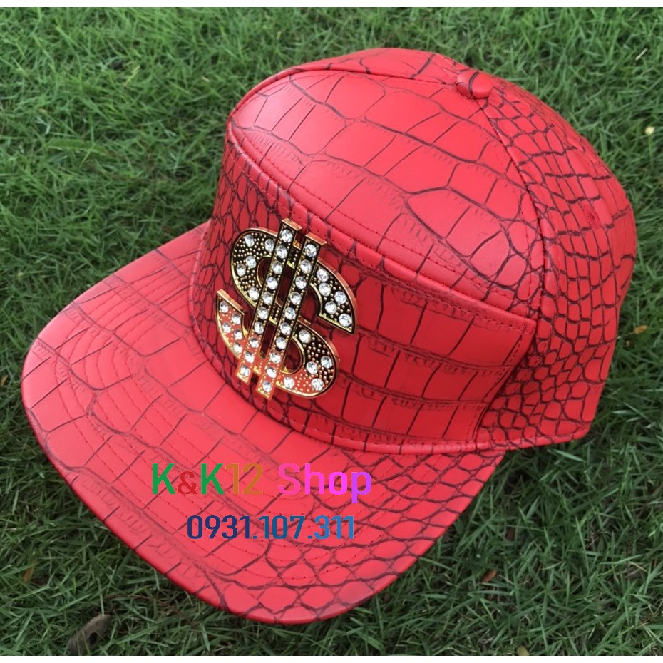 [ Độc quyền] Mũ HIPHOP xu hướng Âu - Mỹ, logo DOLLAR chất, thời trang trẻ, thời trang hiện đại phù hợp cho Nam và Nữ