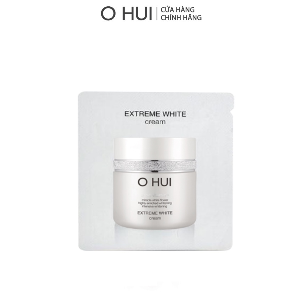 Bộ làm sạch dưỡng sáng da OHUI Extreme White Cleansing