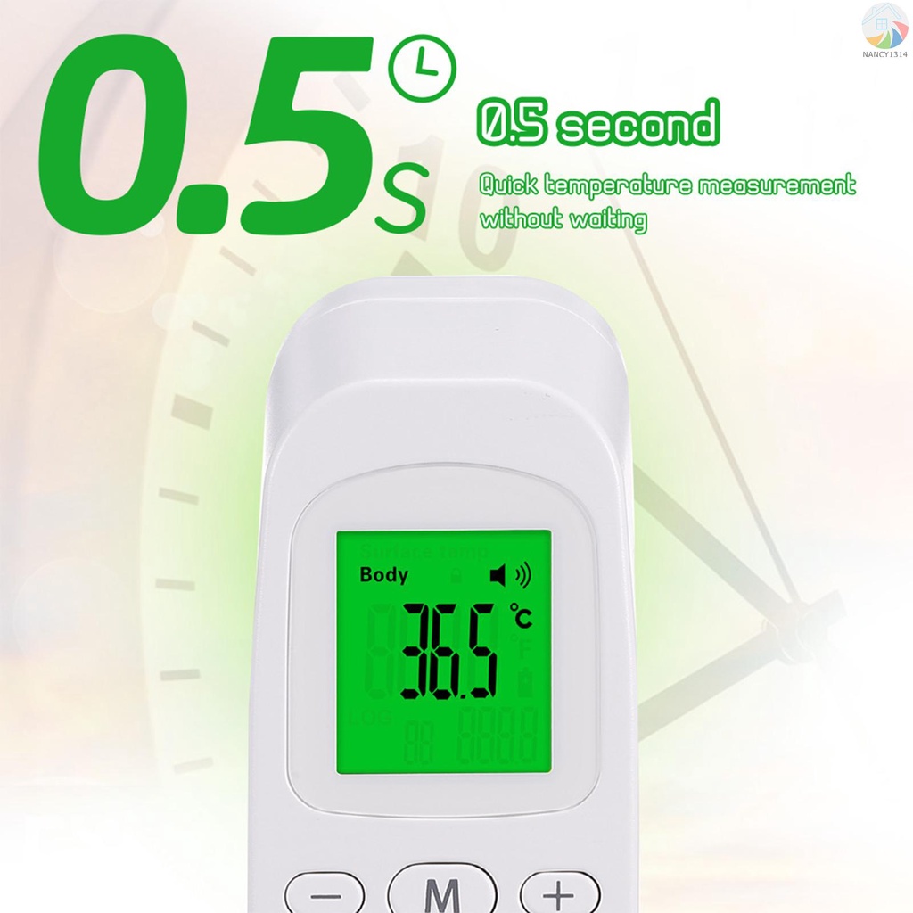 Nhiệt kế hồng ngoại đo trán cầm tay không tiếp xúc 3 màu mới độ chính xác cao