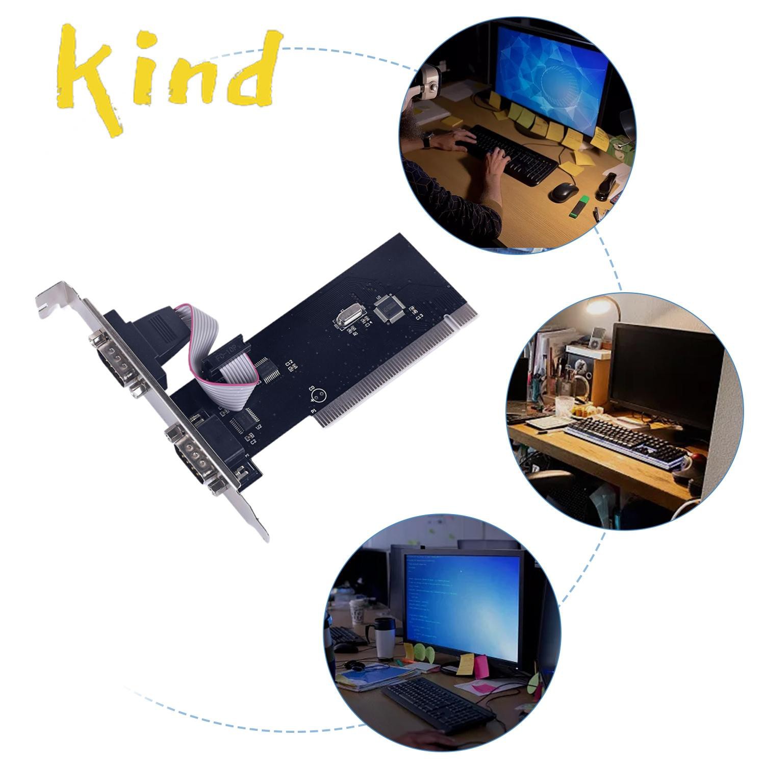 Bộ Chuyển Đổi 2 Cổng Pci Serial Rs232 Db9 | BigBuy360 - bigbuy360.vn