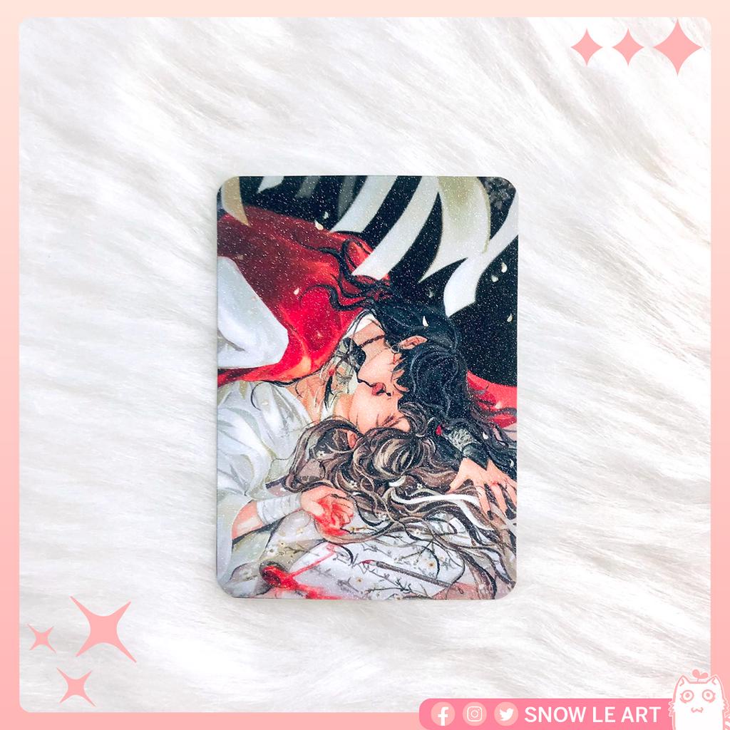 Card bo góc Thiên Quan Tứ Phúc