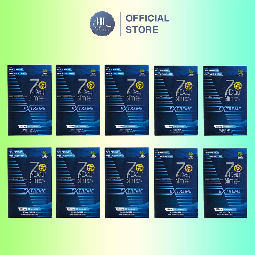 ✅  Viên Uống Giảm Cân 7 Day Nhập Khẩu Từ Mỹ