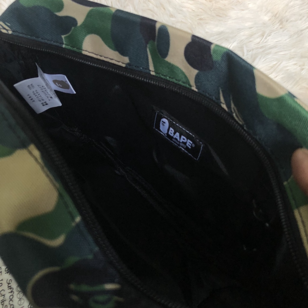 Túi đeo hông Bape_camo size 26 nam nữ siêu chất