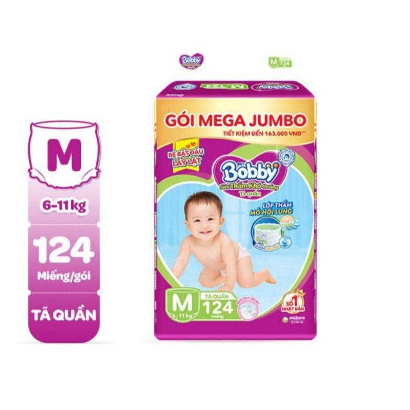 Tã quần Bobby M124