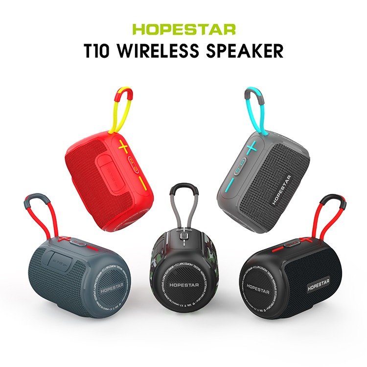 Loa bluetooth Hopestar T10 nghe nhạc siêu chill Thiết kế cực đẹp của hãng đem đến khả năng biểu diễn âm thanh cực tốt