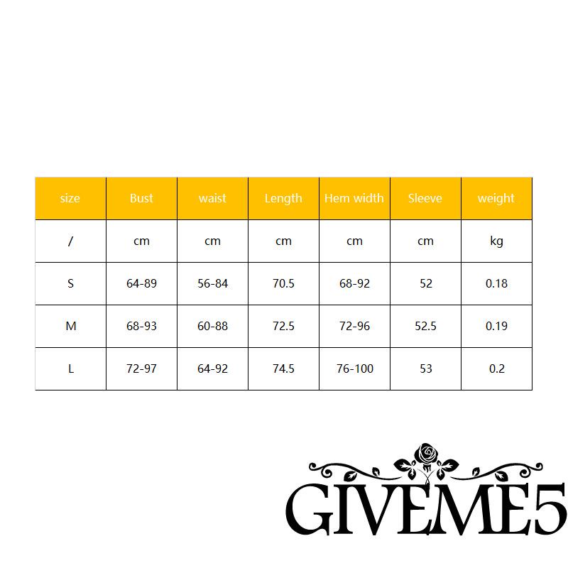 Váy tay GIVEME5 dài tay trễ vai màu trơn có gân cho nữ