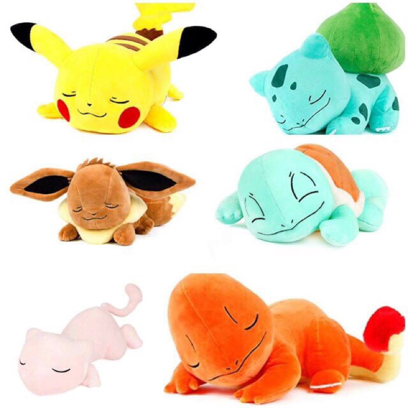 Gấu bông pokemon ngủ say