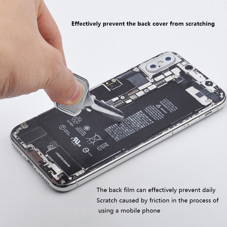 Full Màn Gói sửa chữa mô phỏng cao bọc Màng sau Miếng dán màn hình Skin Dán Lưng Điện Thoại cho Iphone 12 Mini 11 Pro Xr X Xs Max 7 8 6 6s Plus Chống Trầy chống bẩn SD DESIGN
