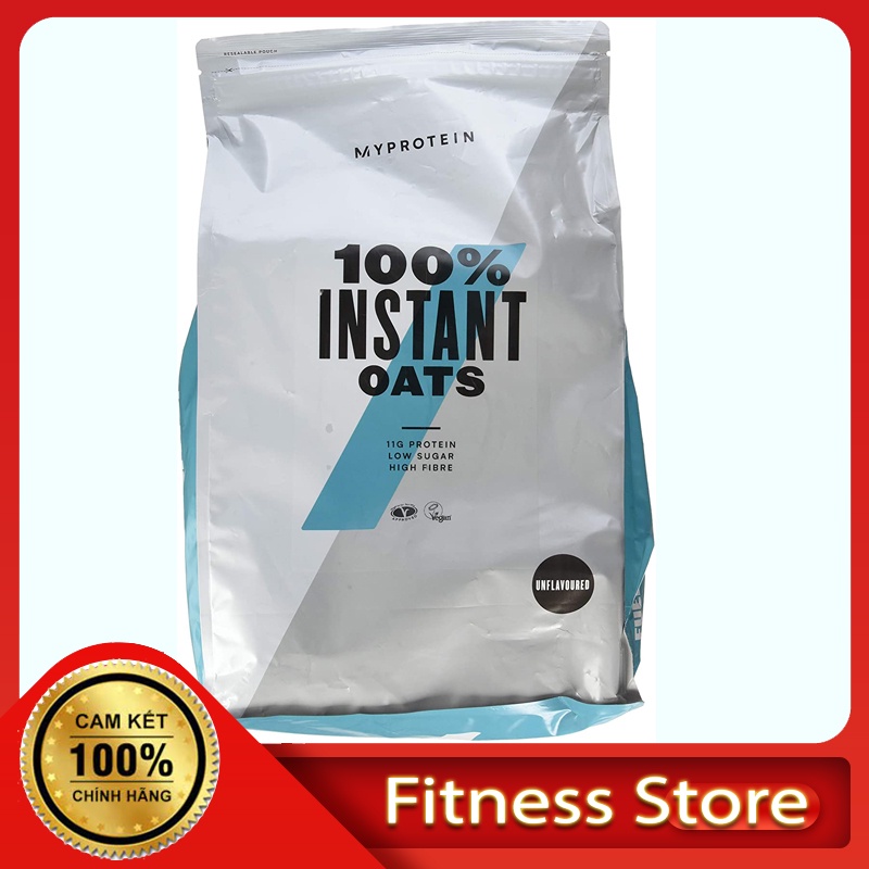Bột Yến Mạch MyProtein Uống Liền Instant Oats Hỗ trợ tăng cơ giảm mỡ, ăn kiêng, Gym, Keto, Eat Clean Giảm cân tăng cơ