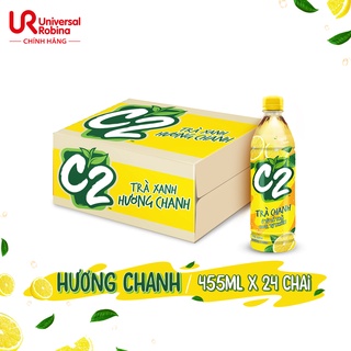 Trà xanh C2 hương chanh thùng 4 lốc