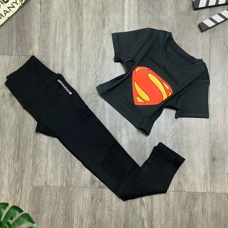ÁO CRTOP SIÊU NHÂN GYM,THỂ THAO,YOGA