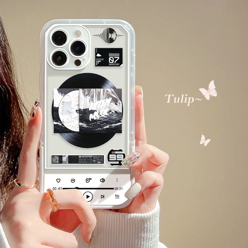 Ốp Điện Thoại Silicone Mềm Trong Suốt Có Chân Đế Cho IPhone 11 12 13 Pro MAX XR 6 6S 7 8 SE 2020 Plus X XS MAX