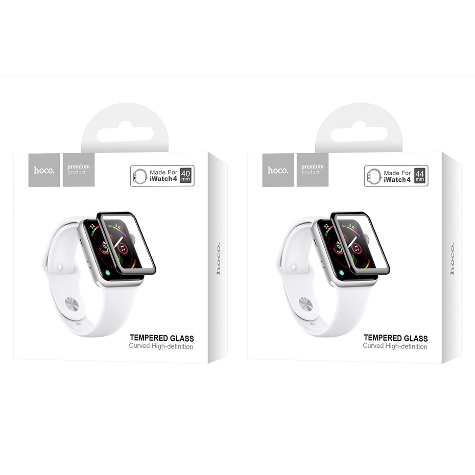【Apple Watch Protect Front Film】Miếng dán màn hình cong 3D HOCO cho đồng hồ thông minh Apple Watch Series 4 /5/6/se 40mm 44mm