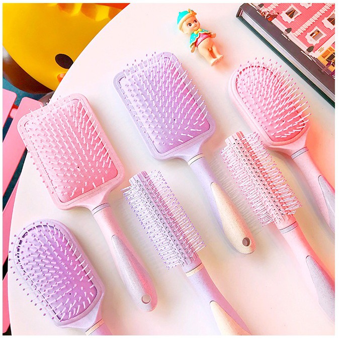 Lược chải tóc chống tĩnh điện massage da đầu có túi khí, PK003