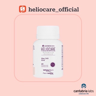 Viên trắng da Heliocare purewhite radiance max 240