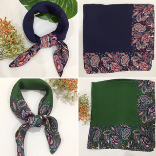 Khăn turban vuông 70*70cm lụa đẹp