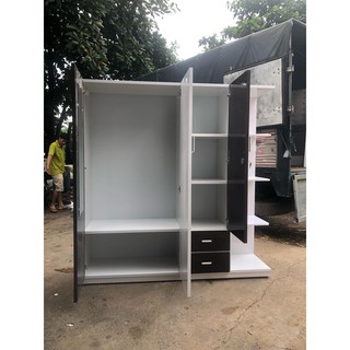Tủ 4 cánh 1 ngăn kéo ngang 1m64 cao 1m84 TN403