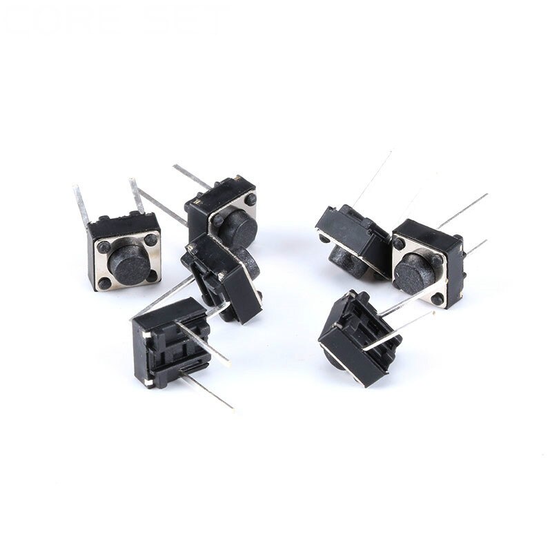 Set 10 nút nhấn 6*6*5mm loại 2 chân 4 chân