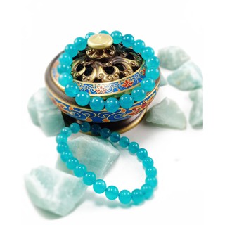 [Kim Qui Gems] Vòng tay Amazonite Phong Thủy