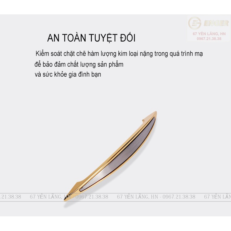 Tay nắm âm tủ, Tay co âm tủ nội thất tủ bếp, tủ áo, ngăn kéo phong cách hiện đại, tân cổ điển AK6126