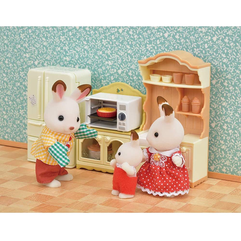 Sylvanian Families Tủ Lò Vi Sóng Microwave Cabinet