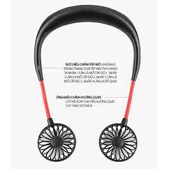Quạt đeo cổ, quạt tích điện, quạt treo cổ, mini - SONA offical | BigBuy360 - bigbuy360.vn