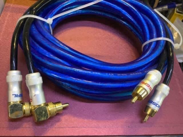 Dây av Audio bãi đầu av hoa sen rca thẳng av công hãng bãi chính hãng CHOSEAL 5m ❤️