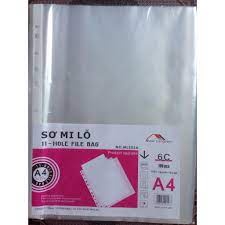 Túi nylon ( sơ mi) 11 lỗ TM-mylac ĐL 600g ( 100c/tệp)