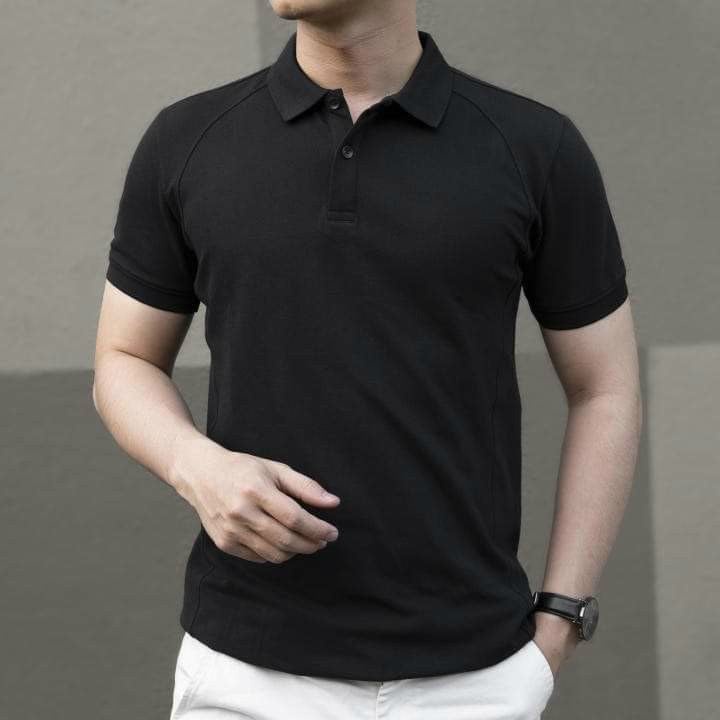 áo polo cổ bẻ cộc tay vải  cotton, phong cách trẻ trung,áo polo trơn có cổ  cao cấp sang trọng.