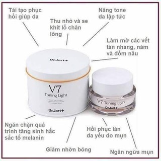 KEM DƯỠNG TRẮNG TÁI TẠO VÀ PHỤC HỒI DA V7