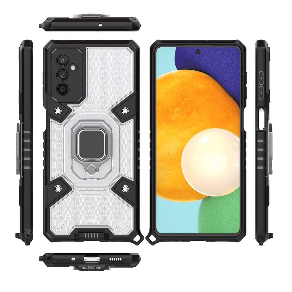 Ốp lưng Samsung M52 5G tổ Ong Iring không gian mới chống sốc giá đỡ xem phim
