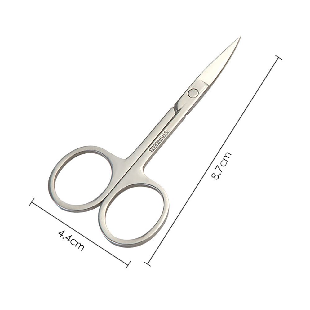 [Hàng mới về] Kéo tỉa lông mày bằng thép không gỉ chuyên nghiệp chất lượng cao