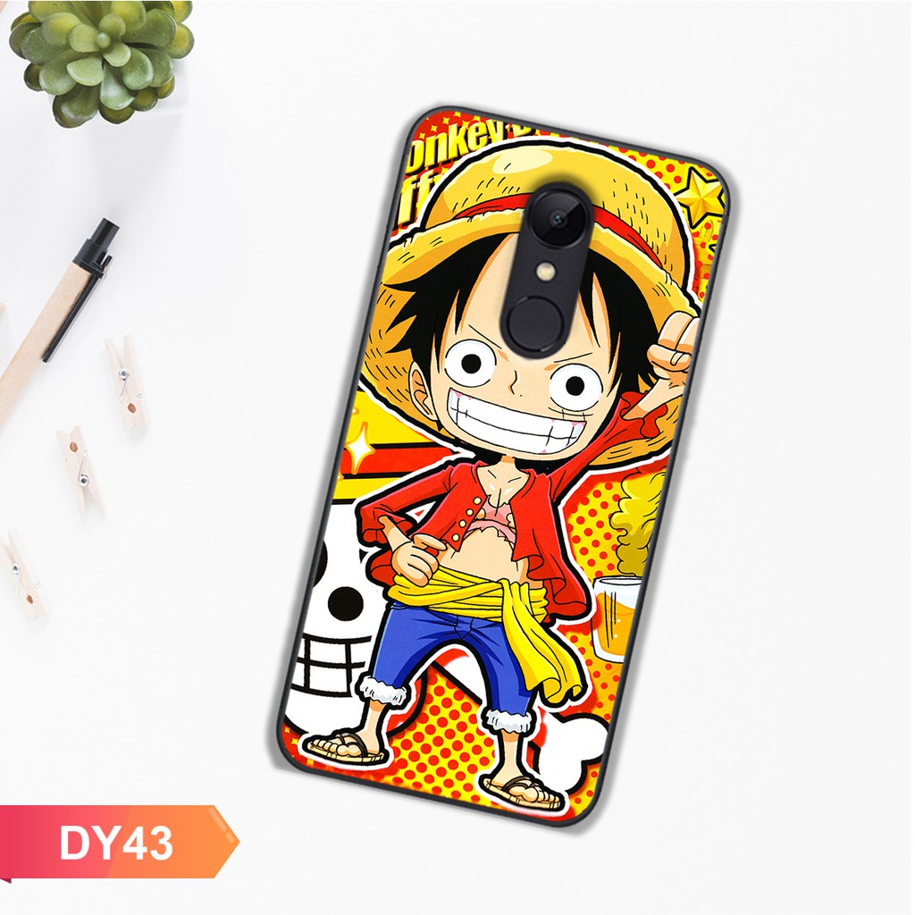 Ốp lưng điện thoại XIAOMI MI NOTE 4/4X - REDMI 5 PLUS in hình vua hải tặc one-piece - Doremistorevn