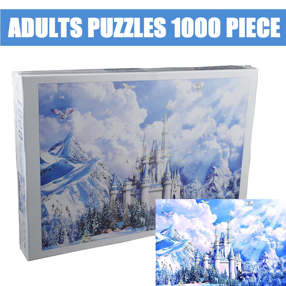 Bộ Đồ Chơi Xếp Hình 1000 Mảnh Trang Trí Nhà Cửa