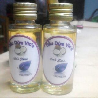 Dầu dừa nguyên chất Vic's 30ml