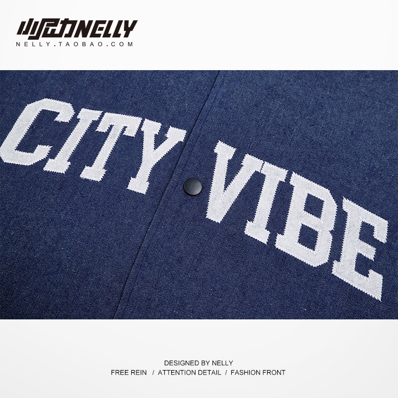 Áo khoác bóng chày Nelly Heybig - City Vibe
