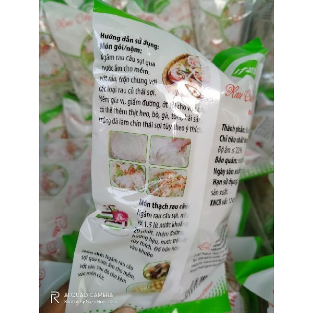 Miến rau câu sợi ngắn 20g KETO, DAS - Healthy