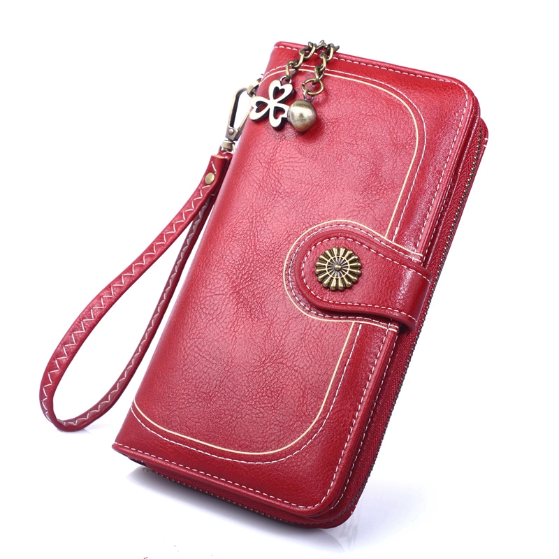 Luxury Fashion Women Wallet Thanh Long Leather