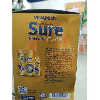( LỐC 6 CHAI ) Sữa bột pha sẵn Vinamilk Sure Prevent gold