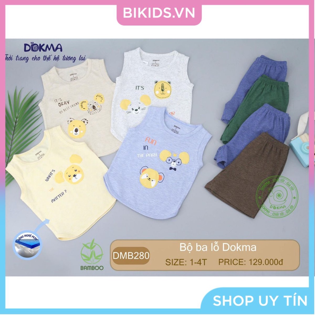Dokma - Bộ ba lỗ BT 1-4Y (DMB280)