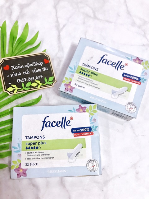 Tampons Facelle - hàng Đức