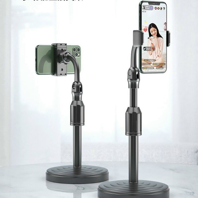 Giá Đỡ Điện Thoại livestream xem video Ổn Định Xoay 360 Độ dùng để Quay Phim Ghi Hình Đa Dụng