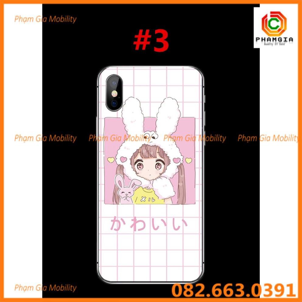 Ốp lưng dẻo in hình đẹp iPhone X 8 7 6 6S Plus 5 5S SE chó shinba dễ thương