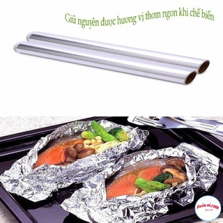 Combo 3 cuộn giấy nướng bạc tiện dụng KING FOIL Tahufa br00461