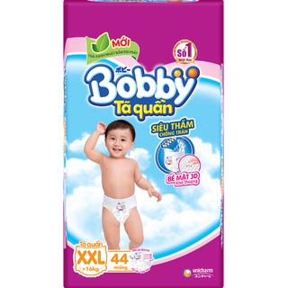 Tã quần Bobby size XXL 44 miếng ( cho bé >16kg)