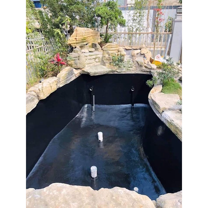 Chống thấm bể cá Koi, Chống thấm nhập khẩu Thái Lan - Flintkote No.3 – Lon 3.5 Lít