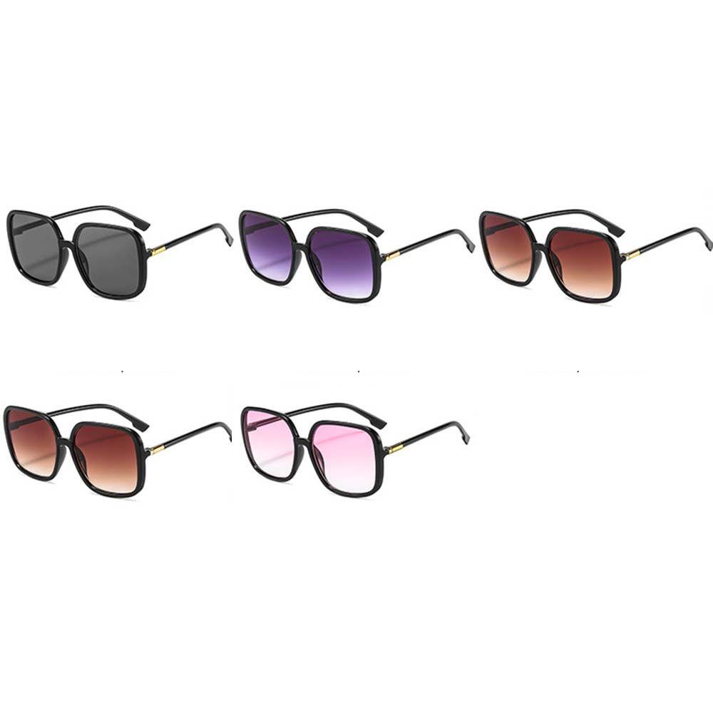 Kính Mát Gọng Vuông Phong Cách Retro Thời Trang Cho Nữ