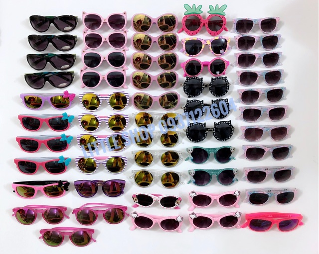 Kính mát bé gái, hàng xuất